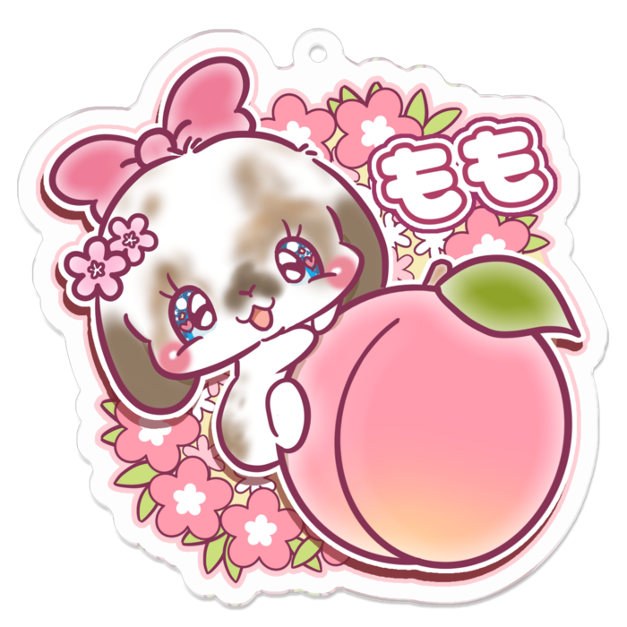 アクリルキーホルダー - 70 x 70 (mm)