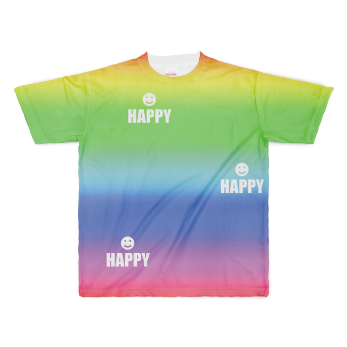 フルグラフィックTシャツ - XL - 両面印刷
