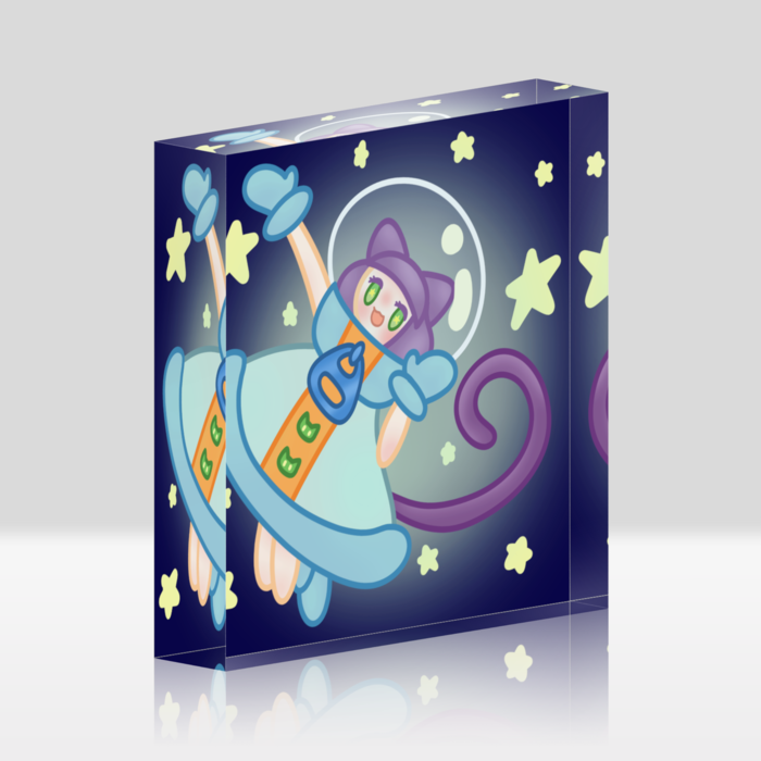 アクリルブロック - 100x100mm