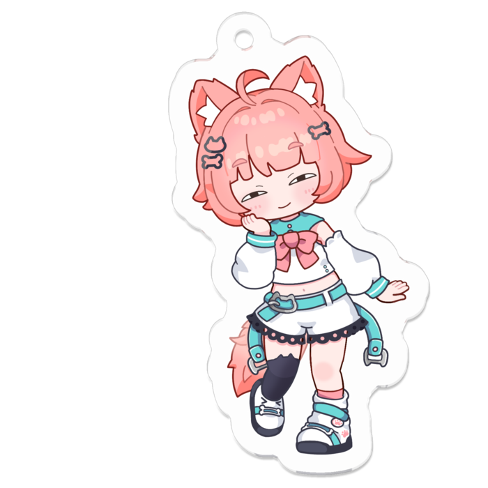 ピンクｘ変顔 - 50 x 50 (mm)