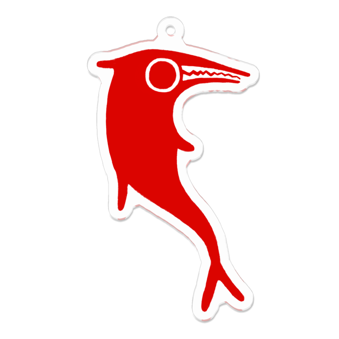 アクリルキーホルダー（コーティング） - 70 x 70 (mm)