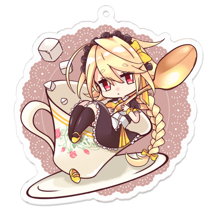 アクリルキーホルダー - 70 x 70 (mm)