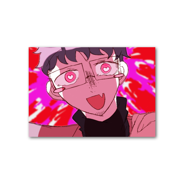 フォト風カード - 横 - 両面