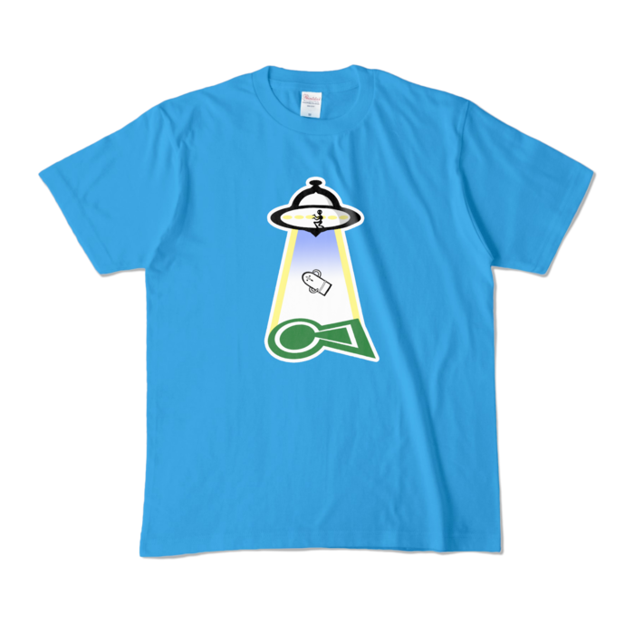 カラーTシャツ - M - ターコイズ (濃色)