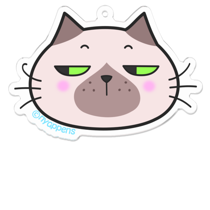 アクリルキーホルダー - 70 x 70 (mm)