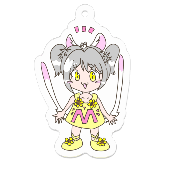 アクリルキーホルダー - 50 x 50 (mm)