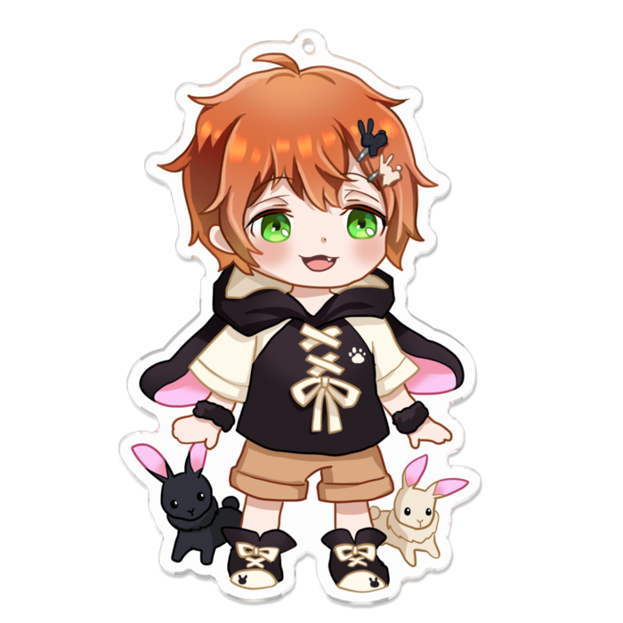 アクリルキーホルダー - 100 x 100 (mm)