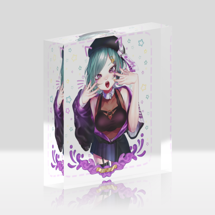 アクリルブロック - 100x100mm