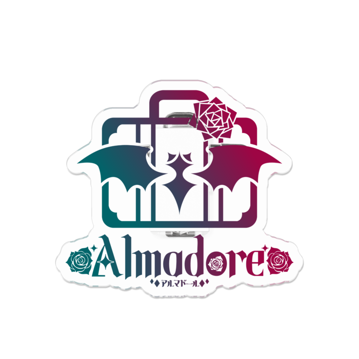 アクリルバッジ カラフル