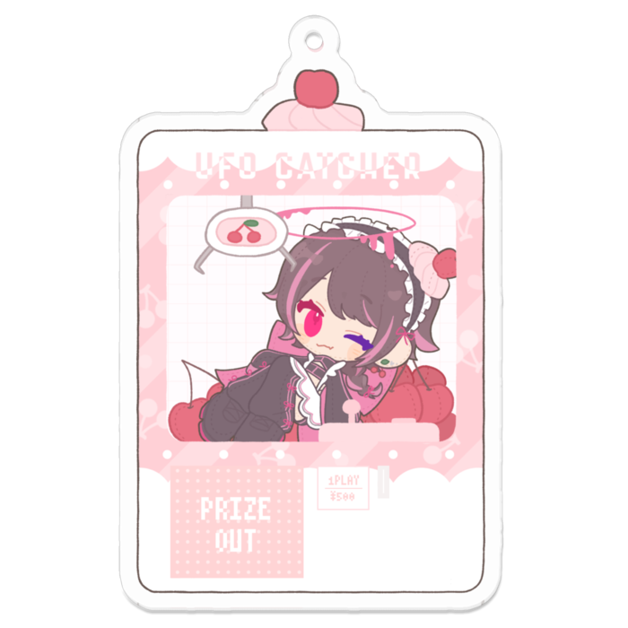 アクリルキーホルダー - 70 x 70 (mm)