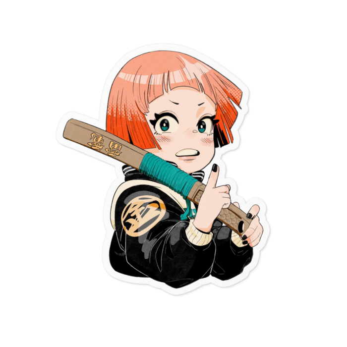 ステッカー - 100 x 100 (mm)