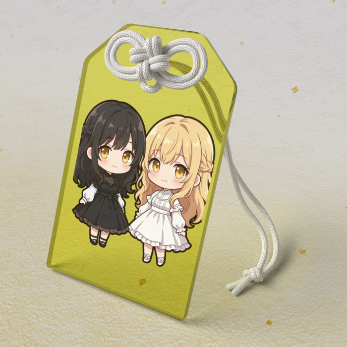 アクリルお守り - 50 × 80mm