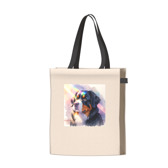 ツートンカラーバッグ - ブラック - W34 × H41 × D14cm