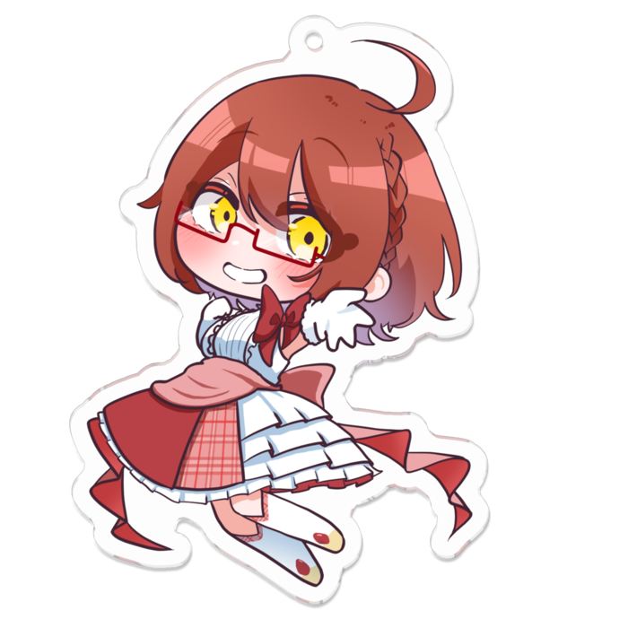 アクリルキーホルダー - 70 x 70 (mm)