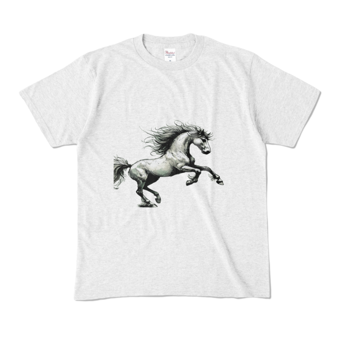 カラーTシャツ - M - アッシュ (淡色)