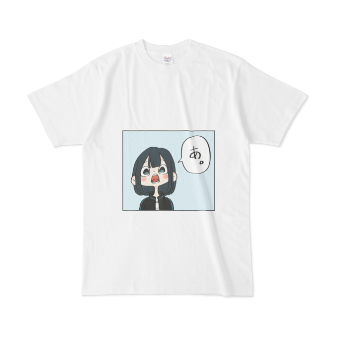 Tシャツ - L - 白（表面）