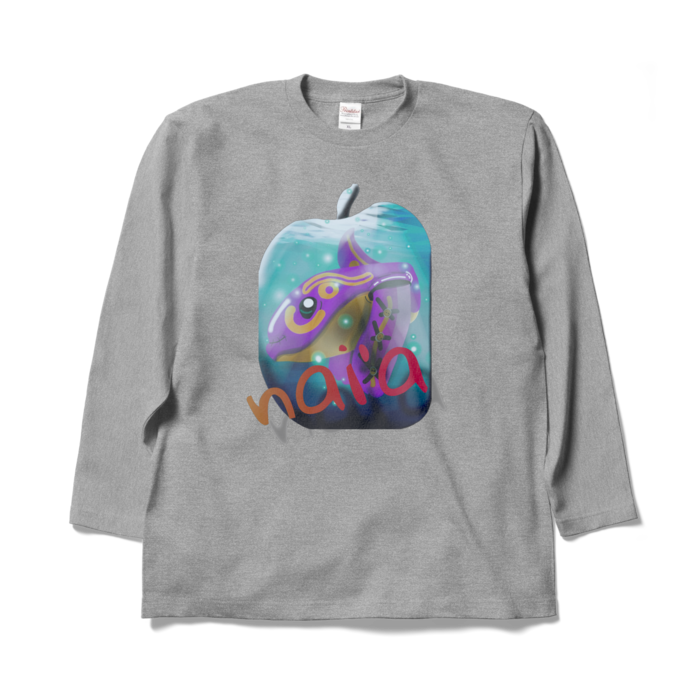 ロングスリーブTシャツ - XL - 杢グレー