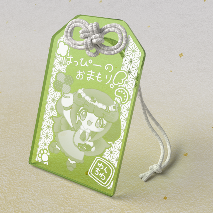 アクリルお守り - 50 × 80mm