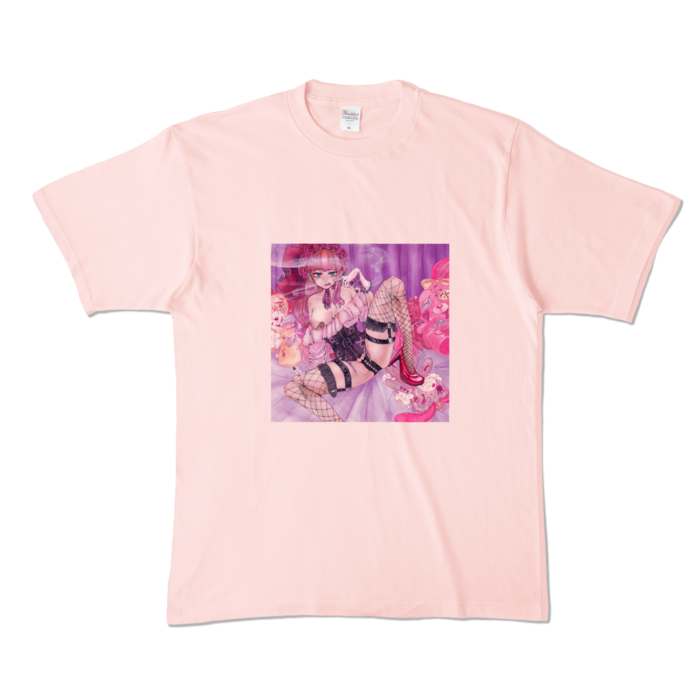 カラーTシャツ - XL - ライトピンク (淡色)