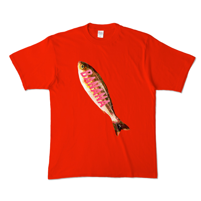 カラーTシャツ - XL - レッド (濃色)