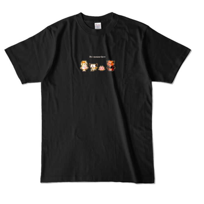 カラーTシャツ - L - ブラック (濃色)