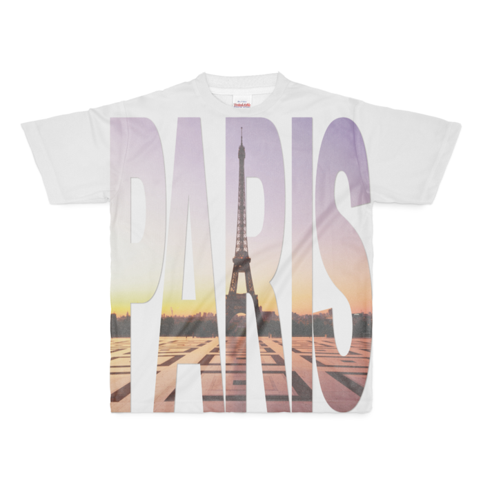 フルグラフィックTシャツ - M - 正面印刷のみ