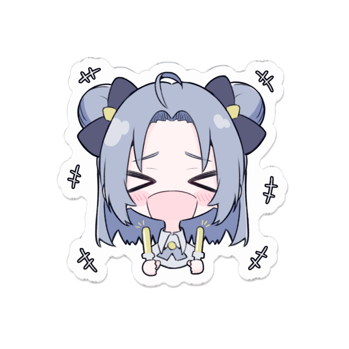 アクリルバッジ - 50 x 50 (mm)