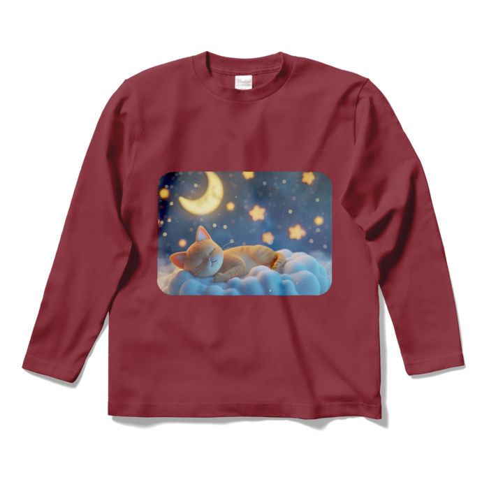 ロングスリーブTシャツ - S - バーガンディ