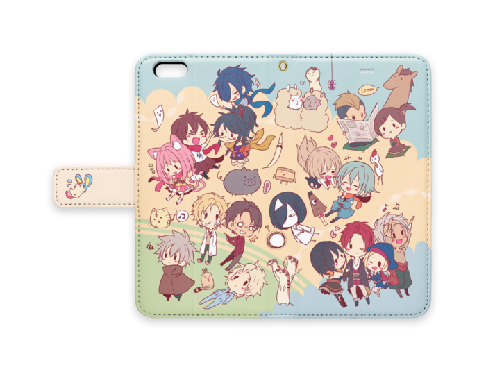 手帳型iPhoneケース - iPhone 6 Plus / 6s Plus - ストラップ穴 あり