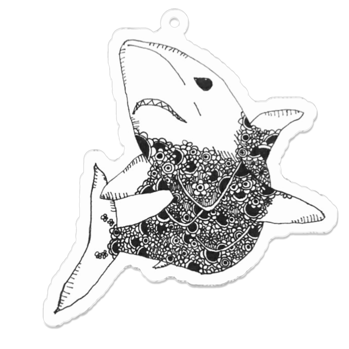 アクリルキーホルダー - 70 x 70 (mm)