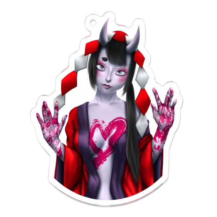 アクリルキーホルダー - 70 x 70 (mm)