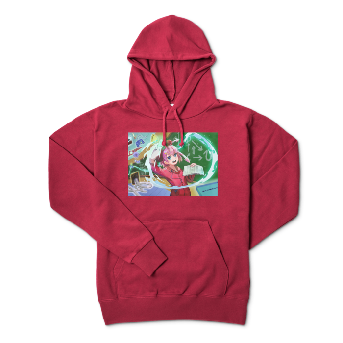 パーカー - L - バーガンディ