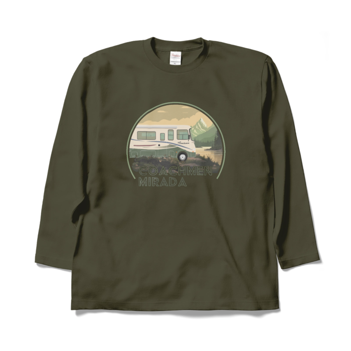 ロングスリーブTシャツ - XL - アーミーグリーン