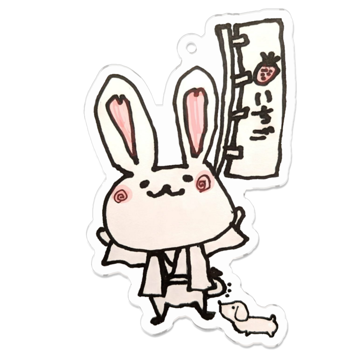 アクリルキーホルダー - 70 x 70 (mm)