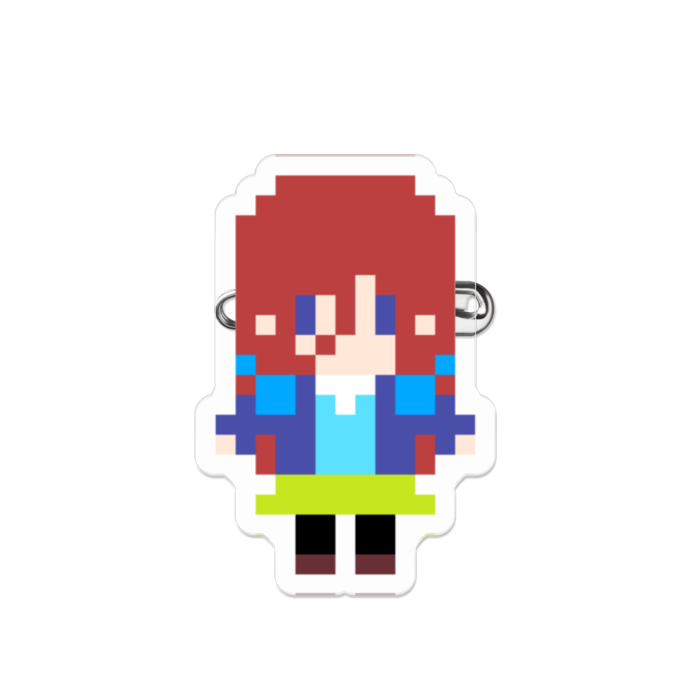 五等分の花嫁 中野三玖 ドット絵 アクリルバッジ ネギ工房 Booth