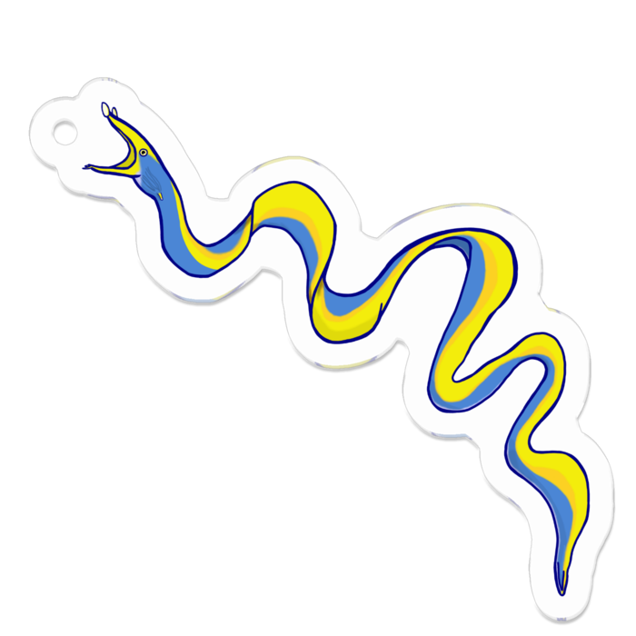 アクリルキーホルダー(コーティング) - 50 x 50 (mm)