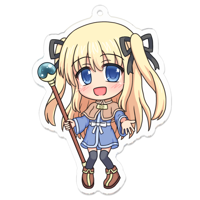 アクリルキーホルダー - 70 x 70 (mm)