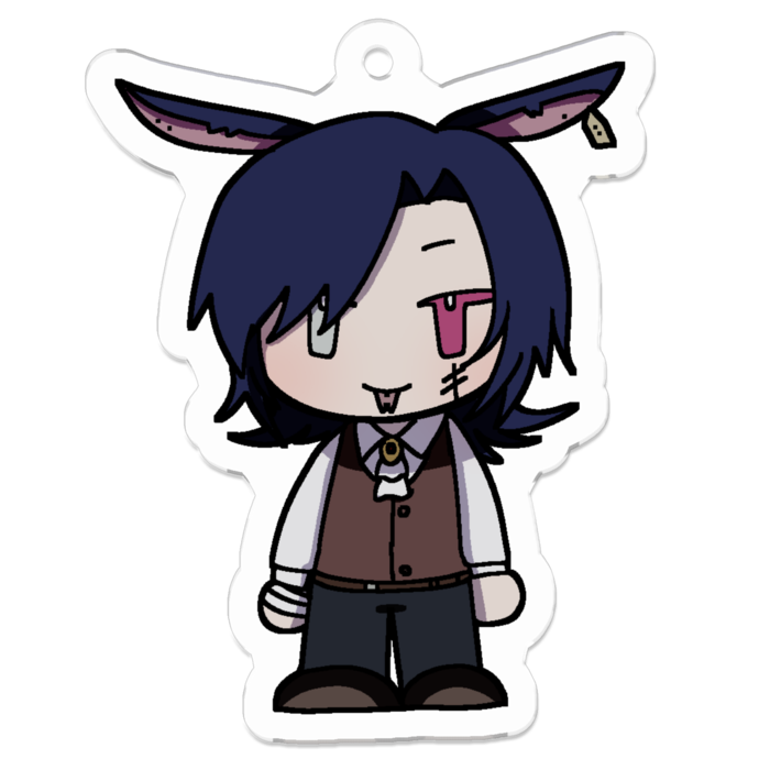 アクリルキーホルダー - 50 x 50 (mm)