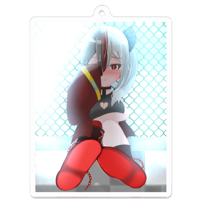 アクリルキーホルダー - 70 x 70 (mm)