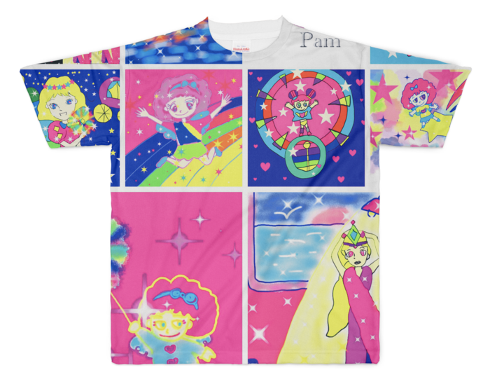 フルグラフィックTシャツ - XL - 正面印刷のみ