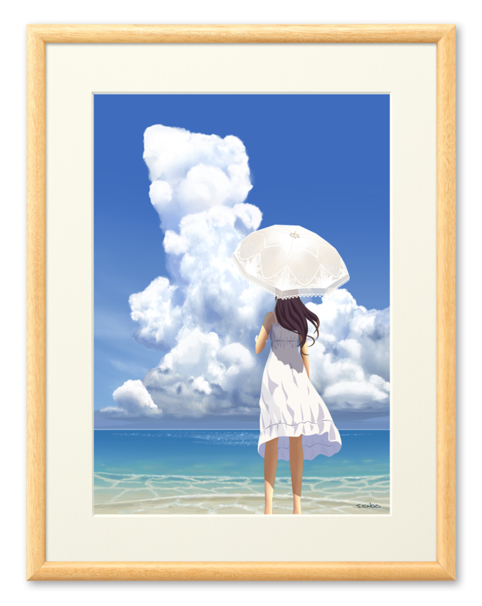 複製画（プリモアート） - A4 - 額縁・ナチュラル