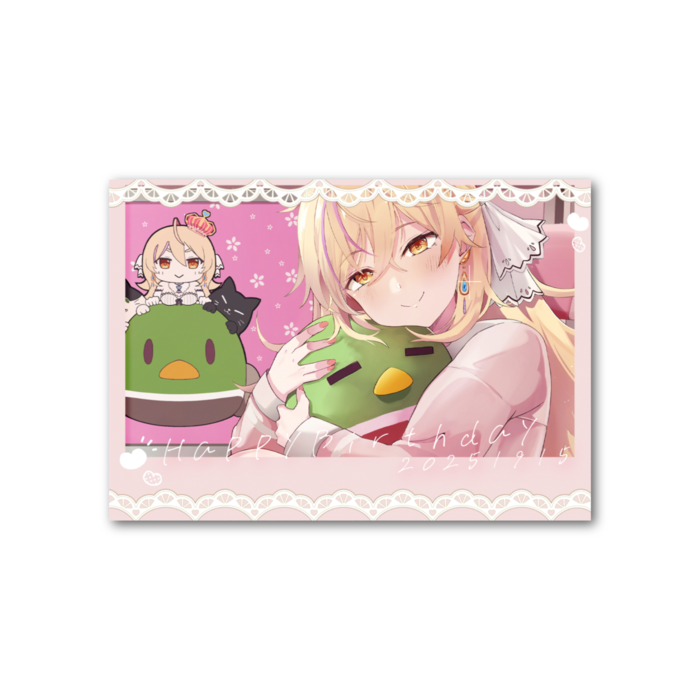 フォト風カード - 横 - 片面