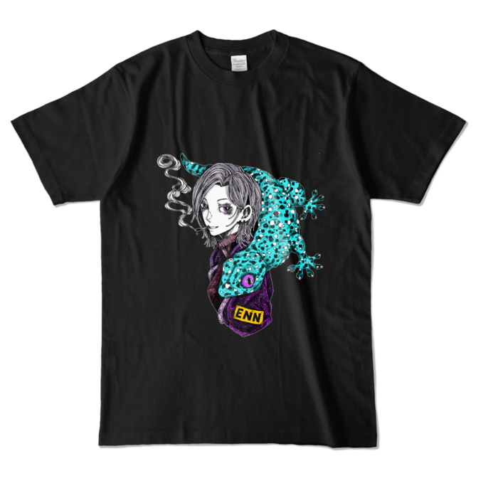 カラーTシャツ - L - ブラック (濃色)