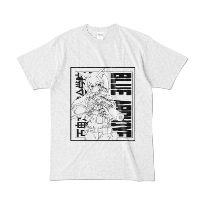 カラーTシャツ - L - アッシュ (淡色)