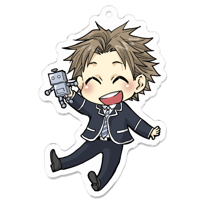 アクリルキーホルダー - 70 x 70 (mm)