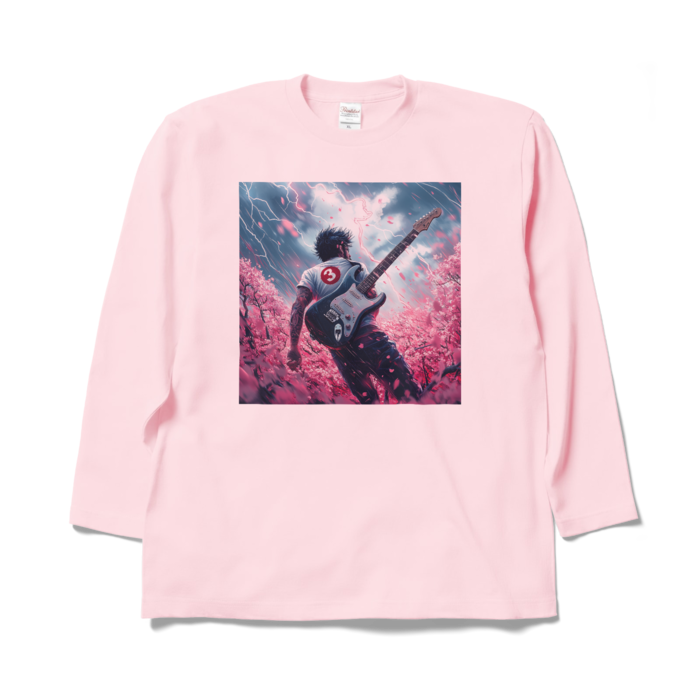 ロングスリーブTシャツ - XL - ライトピンク