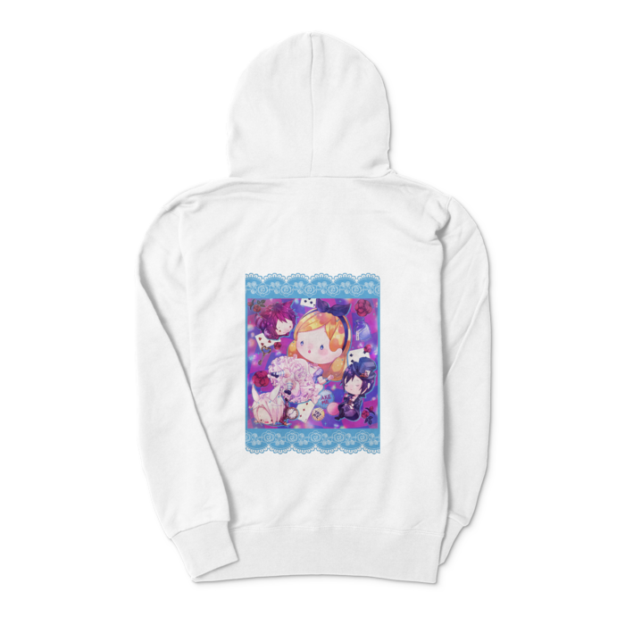 ジップパーカー - S - ホワイト