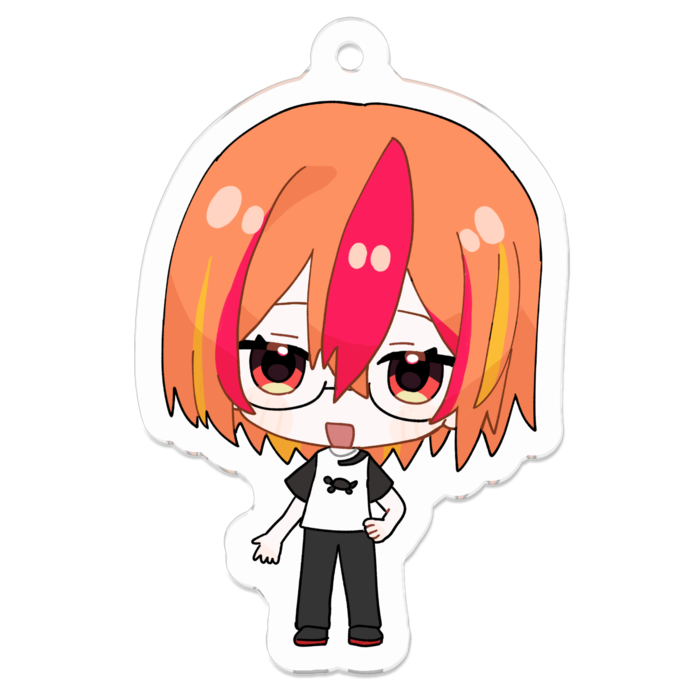 アクリルキーホルダー - 50 x 50 (mm)新立ち絵