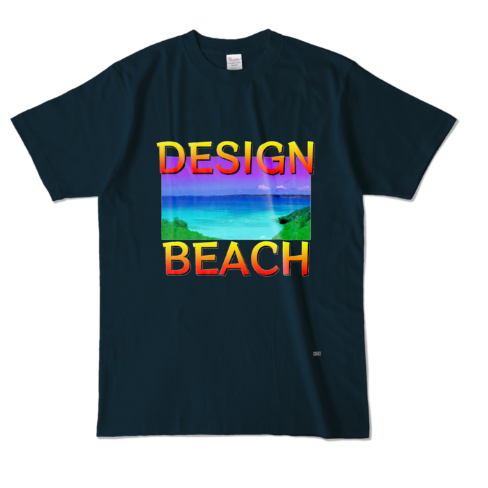 カラーTシャツ - L - ネイビー (濃色)