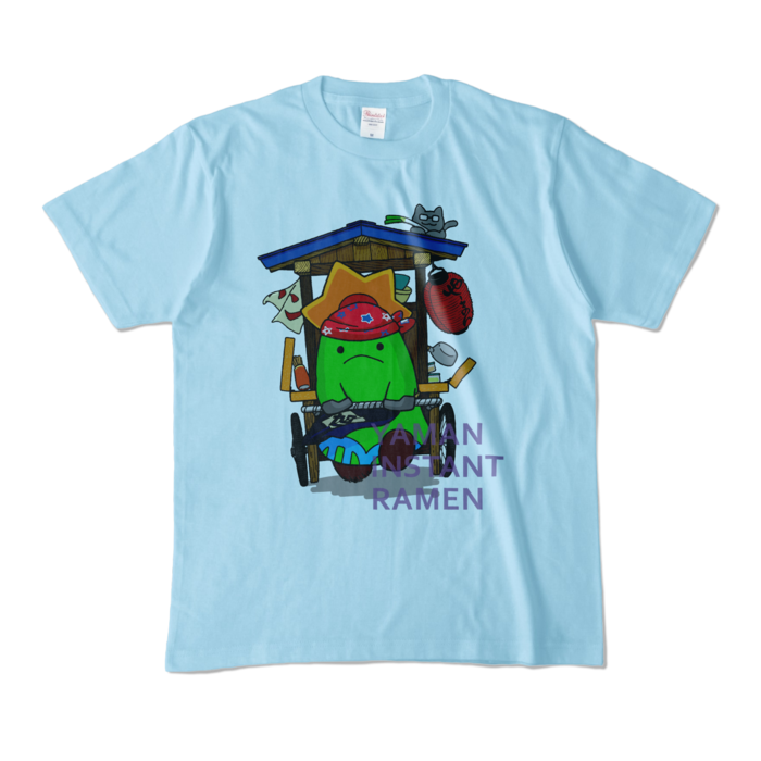 カラーTシャツ - M - ライトブルー (淡色)